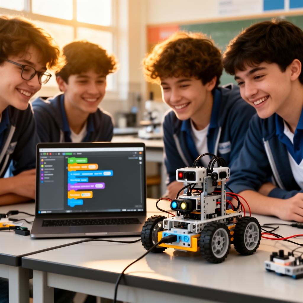 Programación x código y robótica